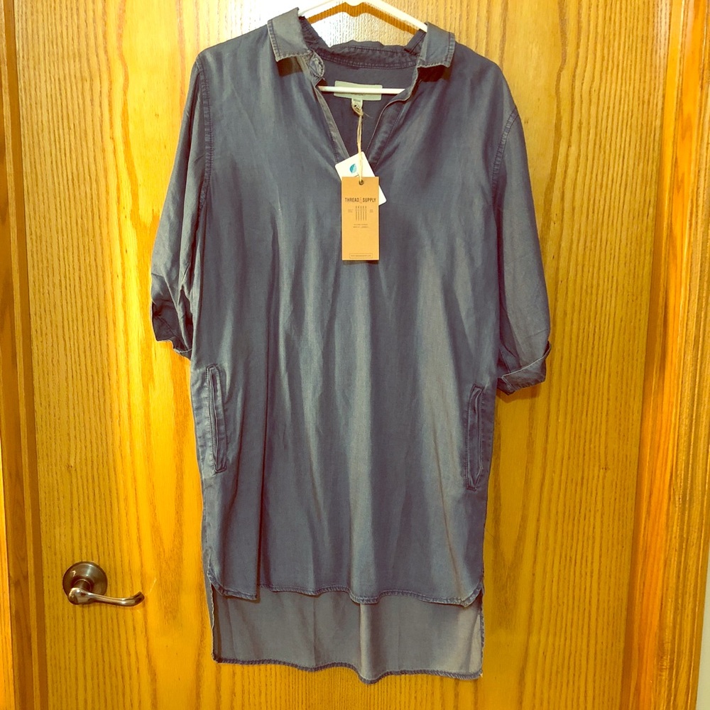 THREAD & SUPPLY Denim Dress